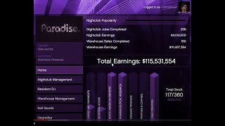 GTA V Online Nightclub Warehouse Profit Strategy [upl. by Kyriako546]