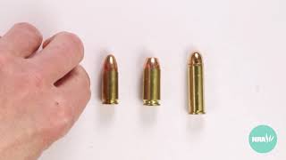 Firearm Basics Types of Bullets [upl. by Tobye]