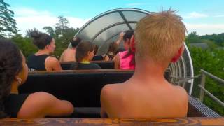 Canobie Lake Park  Boston Tea Party POV [upl. by Nylyoj]