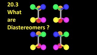 203 What are Diastereomers HL IB Chemistry [upl. by Rhu66]