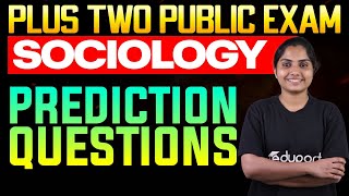 Plus Two Humanities Sociology  Prediction Questions  Eduport [upl. by Mcilroy]