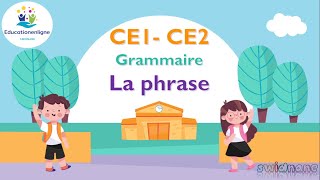 la phrase CE1  CE2  grammaire [upl. by Dacia]