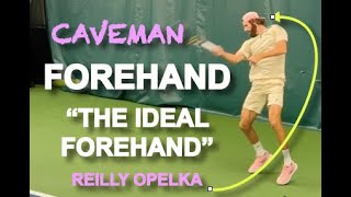 Reilly Opelka  The Ideal Forehand [upl. by Sivi]