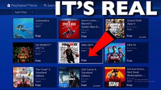 HOW TO GET PS4 GAMES FOR FREE 2023 [upl. by Soilissav]