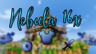 Nebula 16x  Minecraft Bedrock editionpocket edition PvP Texture pack [upl. by Nosnirb999]