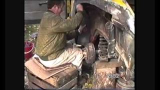 volvo pv 544 renovering part 1 [upl. by Shaina]