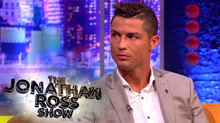 When Will Cristiano Ronaldo Reveal The Identity Of His Sons Mother  The Jonathan Ross Show [upl. by Nahshunn568]