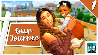 🚨NEW LP🚨 OUR JOURNEE 🏬 The Sims 4 Rent 1 A New Beginning [upl. by Naamana]