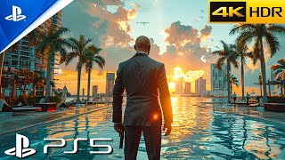 MIAMI PS5 Immersive ULTRA Realistic Graphics Gameplay 4K60FPS Hitman 2 [upl. by Doraj]