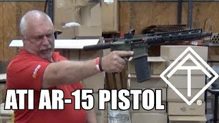 ATI Tactical Omni Maxx Hybrid LTD AR15 Pistol Overview 223556 [upl. by Yenor]