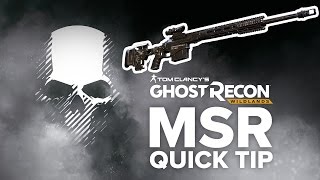 MSR location and info  Ghost Recon Wildlands quick tip [upl. by Eissolf]