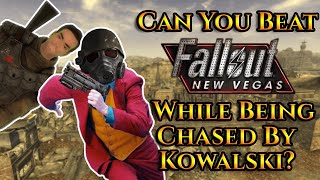 Can You Beat Fallout New Vegas While Being Chased By Private Kowalski [upl. by Cost20]