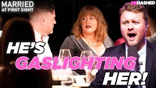 Worst Groom Starts Gaslighting Bride  MAFS AU [upl. by Paresh]