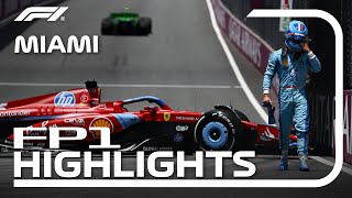 FP1 Highlights  2024 Miami Grand Prix [upl. by Yrkcaz]