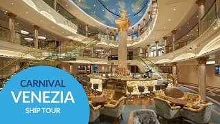 Carnival Venezia Cruise Ship Tour  Explore “Fun Italian Style” [upl. by Larrisa]