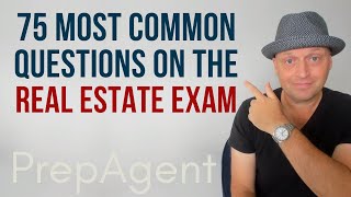 75 Most Common Questions on the Real Estate Exam 2023 [upl. by Eseela]