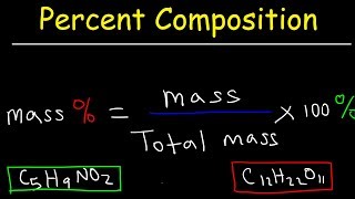 Percent Composition By Mass [upl. by Lancelle815]