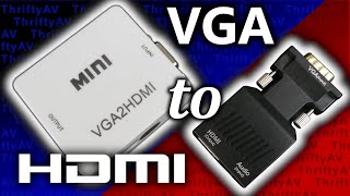 VGA to HDMI Showdown [upl. by Philbrook]