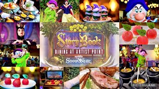 StoryBook Dining at Artist Point with Snow White Disney’s Wilderness Lodge [upl. by Umeko415]