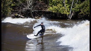 River Surfing Best Destination  The Outaouais  Canada [upl. by Beth]