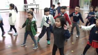 Try Everything Dance Routine  How to teach Kindergarten kids to dance [upl. by Leamhsi749]