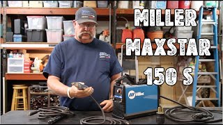 Miller Maxstar 150s Review amp Demo  Jimbo Garage [upl. by Kelby]