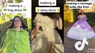 Making a dress✨tik tok DIY  sewing💫👗crafts compilation [upl. by Mathias]