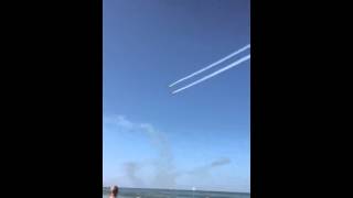 Incidente Frecce Tricolori Alba Adriatica [upl. by Ahearn]