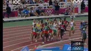 Athletics  Mens 5000M  Athens 2004 Summer Olympic Games [upl. by Kitarp]