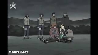 Asuma Death Scene English Dub Naruto Shippuden [upl. by Mandle]