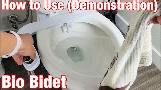 Bio Bidet How to Use with Demonstration [upl. by Eveline282]