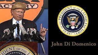 John Di Domenico  Laugh Factory Donald Trump Impersonation Competition [upl. by Oric559]