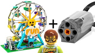 Motorizing LEGO Ferris Wheel 31119 [upl. by Braunstein]