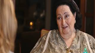 Montserrat Caballè talks about Freddie Mercury [upl. by Anaujnas]