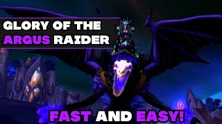 Glory of The Argus Raider  Short and Easy Guide  Shadowlands [upl. by Torruella458]