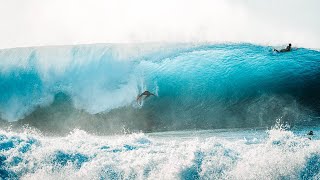 SURFING GIANT WAVES IN HAWAII PIPELINE [upl. by Asiel]