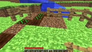 Minecraft Tutorials  08  How to Survive amp Thrive Farming [upl. by Doownil696]