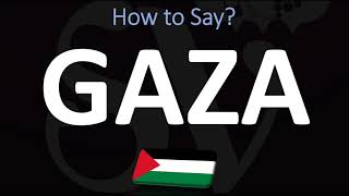 How to Pronounce Gaza CORRECTLY [upl. by Assen]