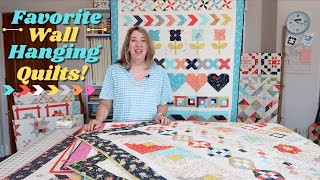 11 Quilted Wall Hangings to Make  A Quilting Life [upl. by Diraf]