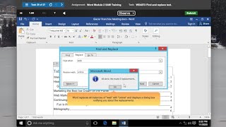 OADM 1246  Cengage MindTap Word Module 2 SAM Training  Jan 24 2021 [upl. by Gustave]
