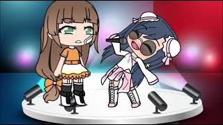 Marinette vs Lila singing battle for adrien • Gacha Life• [upl. by Faydra890]