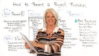 How to Present a Project Proposal  Project Management Training [upl. by Donaghue]