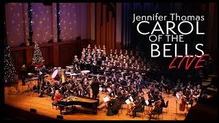 CAROL OF THE BELLS Live Epic Orchestra Piano Version  Performed by Composer Jennifer Thomas [upl. by Ahsitak259]