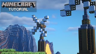 Minecraft EASY Medieval WindmillWind Turbine Tutorial How To Build [upl. by Bradstreet]