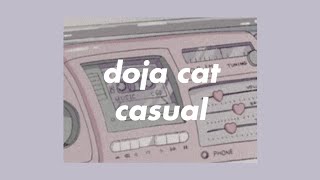 doja cat  casual lyrics [upl. by Harp]