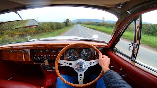 1968 Daimler 250 25 V8 Manual  POV Test Drive amp Walkaround  £40000 Restoration amp 1 Owner [upl. by Miof Mela477]