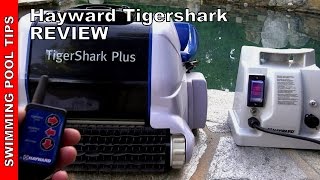 Hayward TigerShark® Robotic Pool Cleaner  Review [upl. by Thalia680]