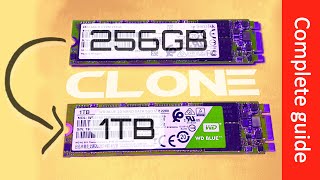 How to clone an SSD to a larger SSD [upl. by Ai735]