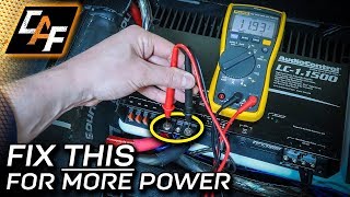 YOURE LOSING PERFORMANCE How to Measure Voltage Drop and Test Ground [upl. by Namdor]