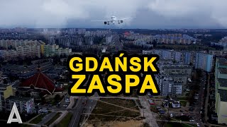 Gdańsk Zaspa  Lotnicza Dzielnica [upl. by Naillij995]